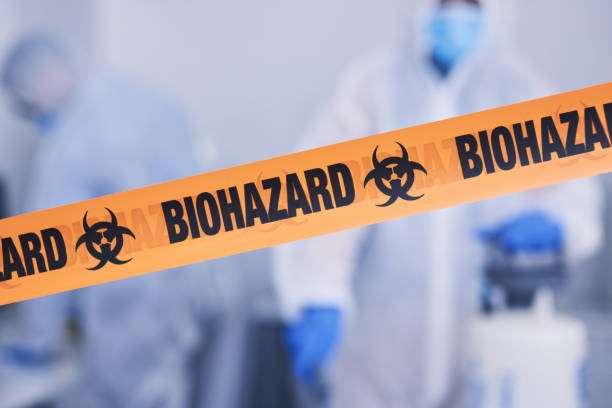 Professional Hoarding Cleanup technician working in Riverside, ID